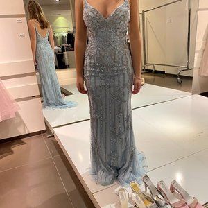 Aria Couture Beaded Evening or Prom Dress!